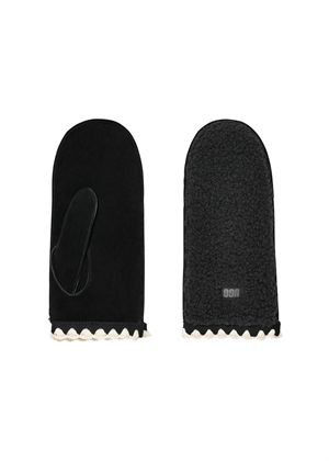 UGGfluff scalloped mitten Black UGG 